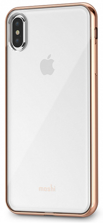 Чехол-накладка Moshi Vitros для Apple iPhone XS Max (99MO103302) Champagne Gold, изображение 3