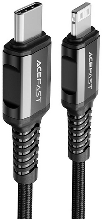 Кабель ACEFAST C1-01 USB-C to Lightning Black