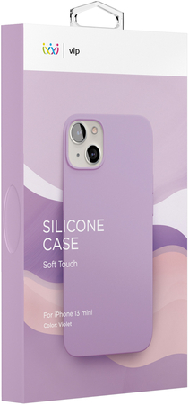 Чехол VLP Silicone case для iPhone 13 mini фиолетовый, изображение 5