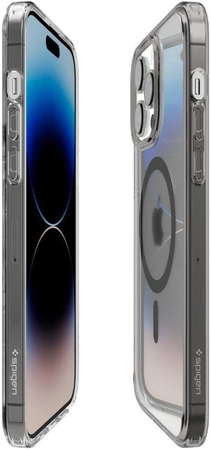 Защитный чехол Spigen Ultra Hybrid Mag MagSafe iPhone 14 Pro Max Frost Black, Цвет: Black / Черный, изображение 5