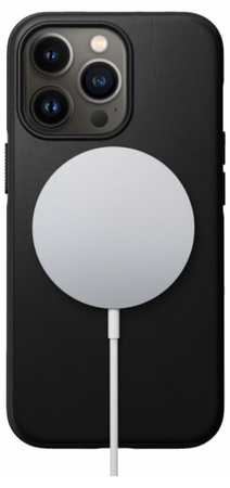 Чехол для iPhone 13 Pro Nomad Leather Case Black, изображение 2