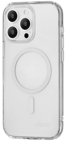 Чехол защитный uBear Real Mag Case iPhone 15 Pro Max Clear, изображение 4