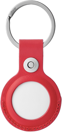 Чехол uBear Capital Leather для Apple AirTag с кольцом, изображение 3