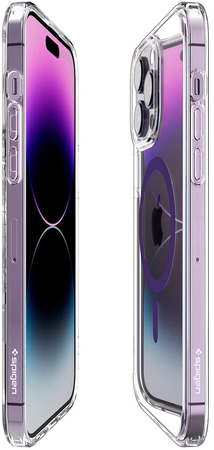 Защитный чехол Spigen Ultra Hybrid Mag MagSafe iPhone 14 Pro Deep Purple, изображение 5