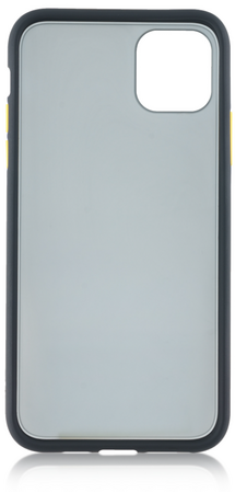 Чехол для iPhone 11 Pro Max Brosco Черно-Желтый, изображение 6