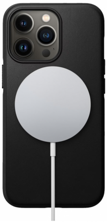 Чехол для iPhone 13 Pro Max Nomad Leather Case Black, изображение 2