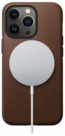 Чехол для iPhone 13 Pro Nomad Leather Case Brown, изображение 2