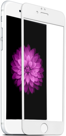Защитное стекло 3D для iPhone 7 Plus/8 Plus MOCOll Pearl белое