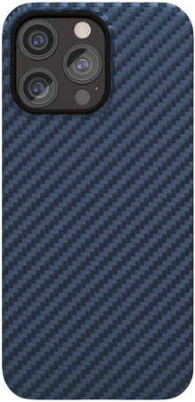 Чехол VLP Kevlar Case с MagSafe для iPhone 15 Pro Max темно-синий, Цвет: Blue / Синий
