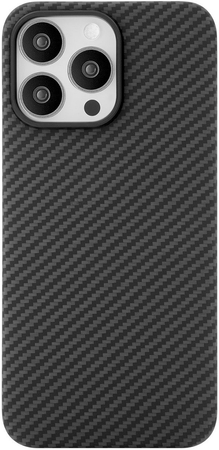 Чехол для iPhone 15 Pro Max uBear Supreme Kevlar Case черный, Цвет: Black / Черный