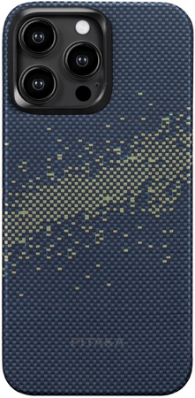 Чехол для iPhone 15 Pro Max Pitaka MagEZ 4 Milky Way Galaxy