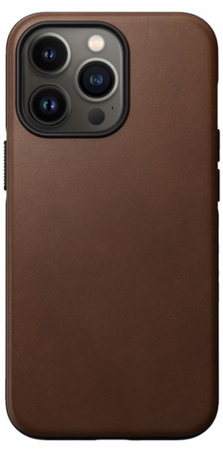 Чехол для iPhone 13 Pro Nomad Leather Case Brown