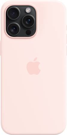 Чехол для iPhone 15 Pro Max Silicone Case Light Pink, изображение 4