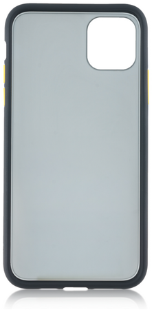 Чехол для iPhone 11 Brosco Черно-Желтый, изображение 5