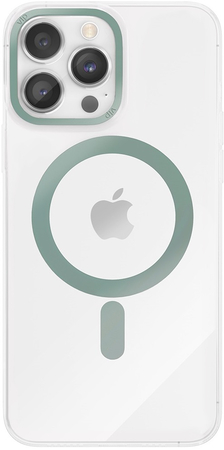 Чехол для iPhone 14 Pro VLP Line Case Green, Цвет: Green / Зеленый