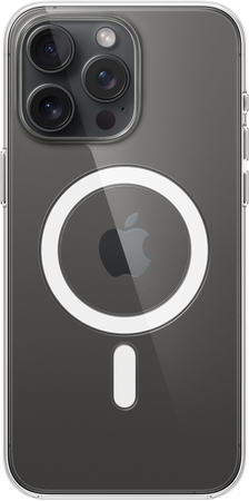 Чехол для iPhone 15 Pro Max Clear Case with Magsafe, изображение 4