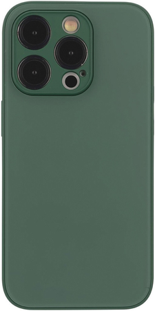 Чехол VLP Glaze Case с MagSafe для iPhone 15 Pro Max Тёмно зелёный, Цвет: Green / Зеленый