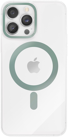 Чехол для iPhone 14 Pro Max VLP Line Case Green