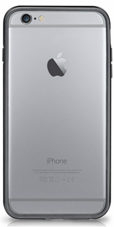 Бампер Maccaly для iPhone 6S Plus Rim Black