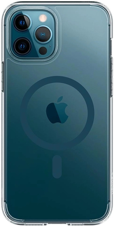 Чехол Spigen для iPhone 12 Pro Max Ultra Hybrid Mag Magsafe Blue