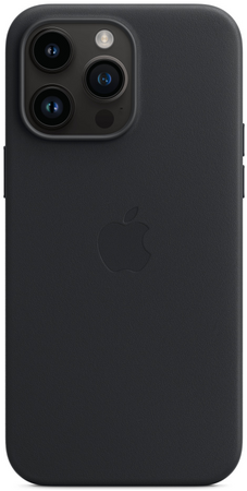 Чехол для iPhone 14 Pro Max Leather Case Midnight, изображение 4