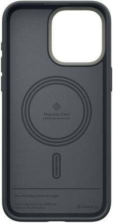 Чехол для  iPhone 15 Pro Max Spigen Caseology Nano Pop MagSafe, black sesame, изображение 3