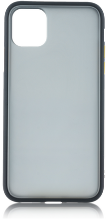Чехол для iPhone 11 Pro Max Brosco Черно-Желтый