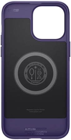 Защитный чехол Spigen Mag Armor iPhone 14 Pro Deep Purple, изображение 7