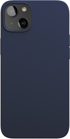 Чехол VLP Silicone case для iPhone 13 mini темно-синий