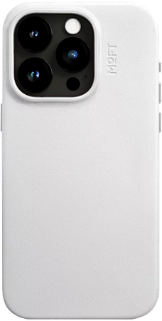 Чехол-накладка MOFT Snap Phone Case iPhone 15 Pro Max (Экокожа Movas) Белый, Цвет: White / Белый