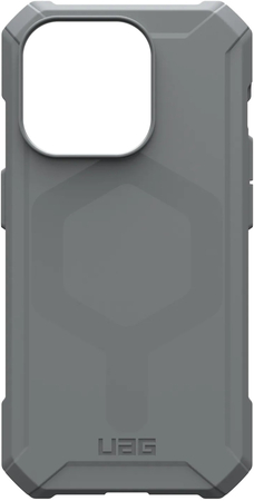 Чехол для iPhone 15 Pro UAG Essential Armor Silver, Цвет: Grey / Серый, изображение 7