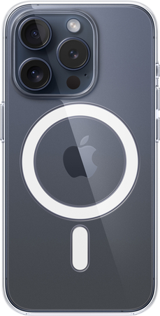 Чехол для iPhone 15 Pro Silicone Case Clear, изображение 2