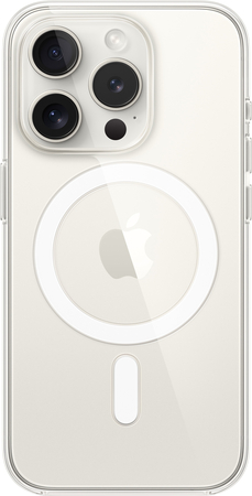 Чехол для iPhone 15 Pro Silicone Case Clear, изображение 3