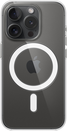 Чехол для iPhone 15 Pro Silicone Case Clear, изображение 4
