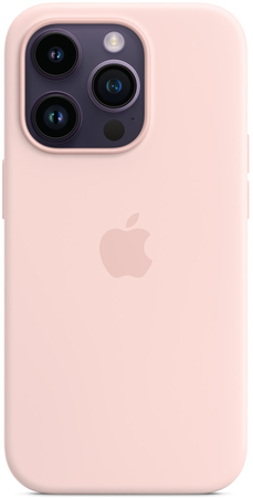 Чехол для iPhone 14 Pro Max Silicone Case Chalk Pink, Цвет: Chalk Pink / Розовый мел