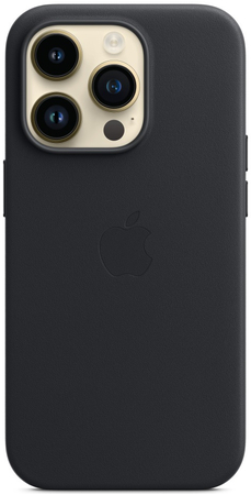 Чехол для iPhone 14 Pro Leather Case Midnight, изображение 2