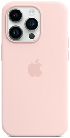 Чехол для iPhone 14 Pro Max Silicone Case Chalk Pink, Цвет: Chalk Pink / Розовый мел, изображение 3