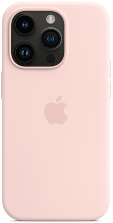 Чехол для iPhone 14 Pro Silicone Case Chalk Pink, Цвет: Chalk Pink / Розовый мел, изображение 4