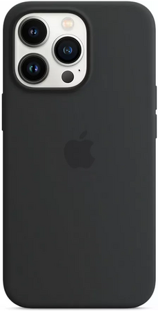 Чехол Silicone Case для iPhone 13 Pro тёмная ночь, изображение 2