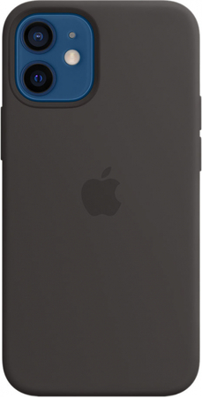 Чехол Apple Silicone Case для iPhone 12 Mini, Black