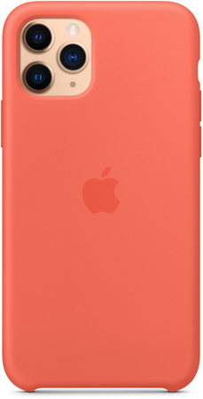 Чехол Apple для iPhone 11 Pro Silicone Case Clementine (оригинал), изображение 4