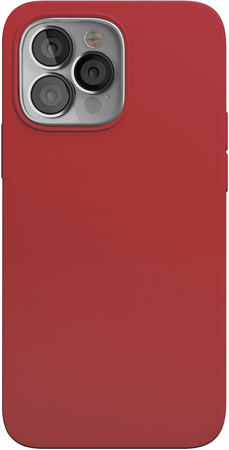 Чехол для iPhone 13 Pro Max VLP Silicone case with MagSafe Red