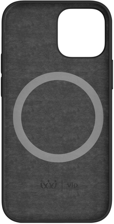 Чехол VLP Silicone case with MagSafe для iPhone 13 mini Черный, Цвет: Black / Черный, изображение 3