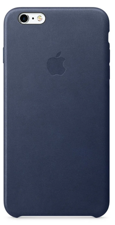 Чехол Apple для iPhone 6S Plus Leather Case Midnight Blue (Оригинал)