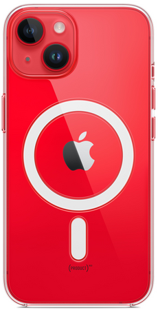 Чехол для iPhone 14 Clear Case with MagSafe, изображение 5
