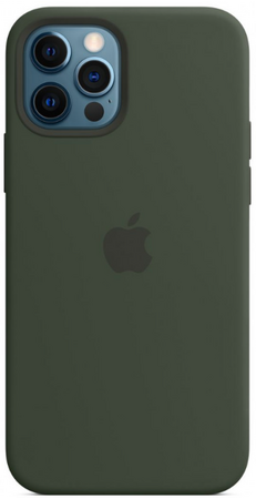 Чехол Apple для iPhone 12 Pro Silicone Case Cypress green (оригинал)
