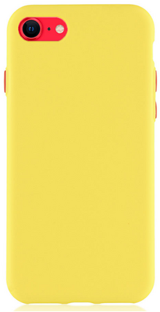 Чехол для iPhone 7/8 Brosco Fresh Желто-красный