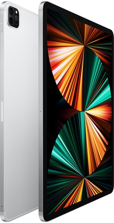 iPad Pro 12.9 (2021) Wi-Fi+Cellular 2TB Silver, Объем встроенной памяти: 2 Тб, Цвет: Silver / Серебристый, Возможность подключения: Wi-Fi+Cellular, изображение 2