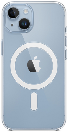 Чехол для iPhone 14 Clear Case with MagSafe, изображение 4