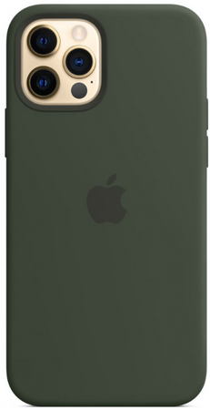 Чехол Apple для iPhone 12 Pro Silicone Case Cypress green (оригинал), изображение 3